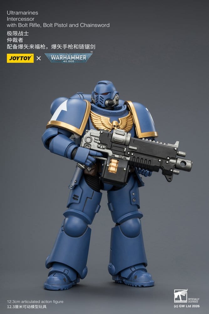Warhammer 40,000 Actionfigur Ultramarines Intercessor 12 cm - Preorder - ETA: 25.09.2026