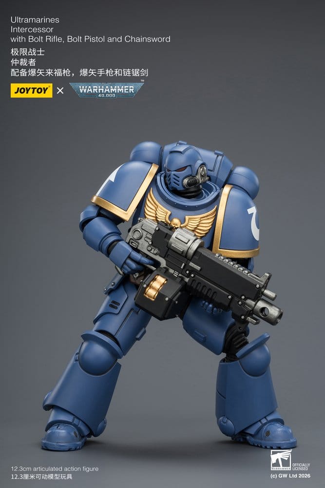 Warhammer 40,000 Actionfigur Ultramarines Intercessor 12 cm - Preorder - ETA: 25.09.2026
