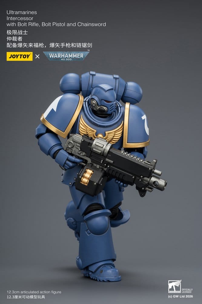 Warhammer 40,000 Actionfigur Ultramarines Intercessor 12 cm - Preorder - ETA: 25.09.2026