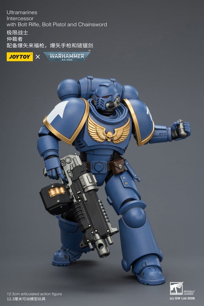 Warhammer 40,000 Actionfigur Ultramarines Intercessor 12 cm - Preorder - ETA: 25.09.2026