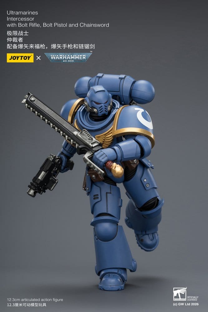 Warhammer 40,000 Actionfigur Ultramarines Intercessor 12 cm - Preorder - ETA: 25.09.2026