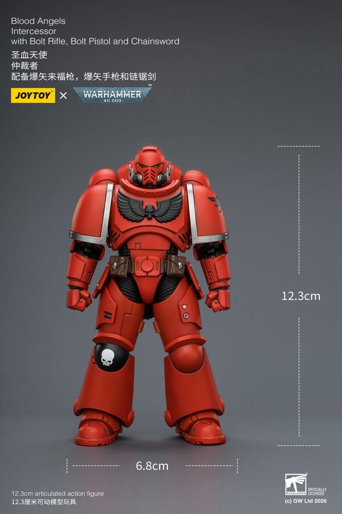 Warhammer 40,000 Actionfigur Blood Angels Intercessor 12 cm - Preorder - ETA: 10.08.2026