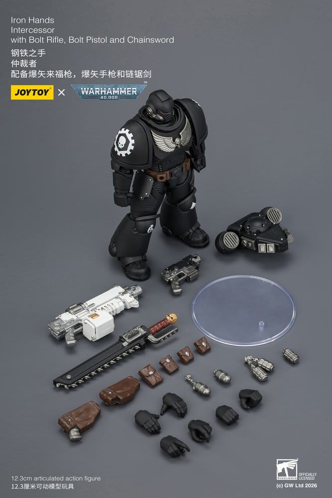 Warhammer 40,000 Actionfigur Iron Hands Intercessor 12 cm - Preorder - ETA: 10.08.2026