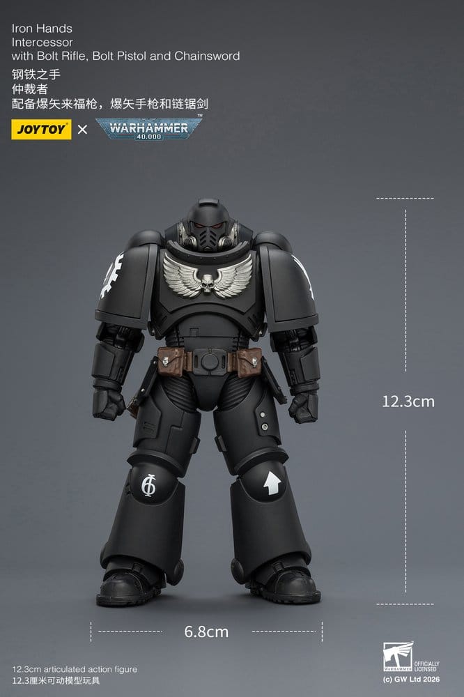 Warhammer 40,000 Actionfigur Iron Hands Intercessor 12 cm - Preorder - ETA: 10.08.2026