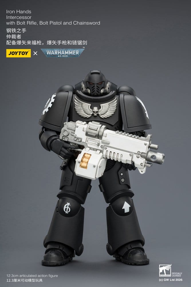 Warhammer 40,000 Actionfigur Iron Hands Intercessor 12 cm - Preorder - ETA: 10.08.2026