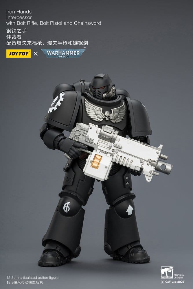 Warhammer 40,000 Actionfigur Iron Hands Intercessor 12 cm - Preorder - ETA: 10.08.2026