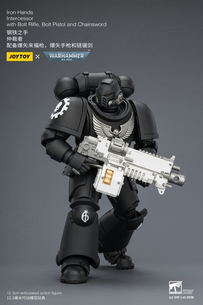 Warhammer 40,000 Actionfigur Iron Hands Intercessor 12 cm - Preorder - ETA: 10.08.2026