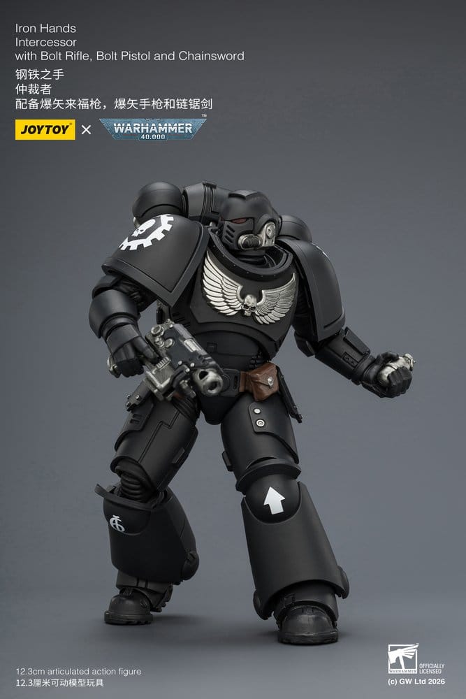 Warhammer 40,000 Actionfigur Iron Hands Intercessor 12 cm - Preorder - ETA: 10.08.2026