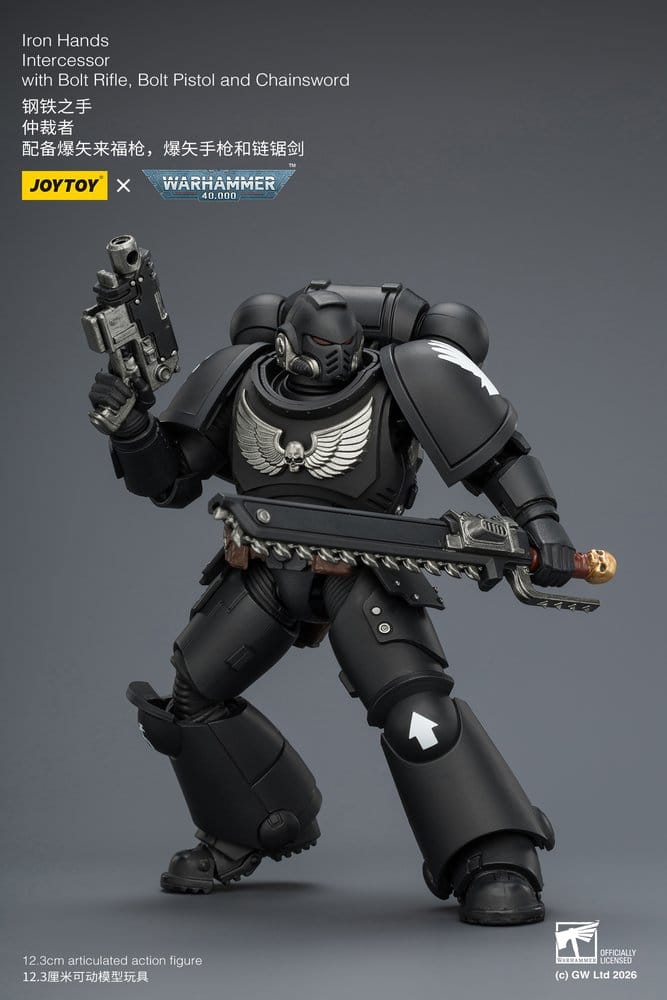 Warhammer 40,000 Actionfigur Iron Hands Intercessor 12 cm - Preorder - ETA: 10.08.2026