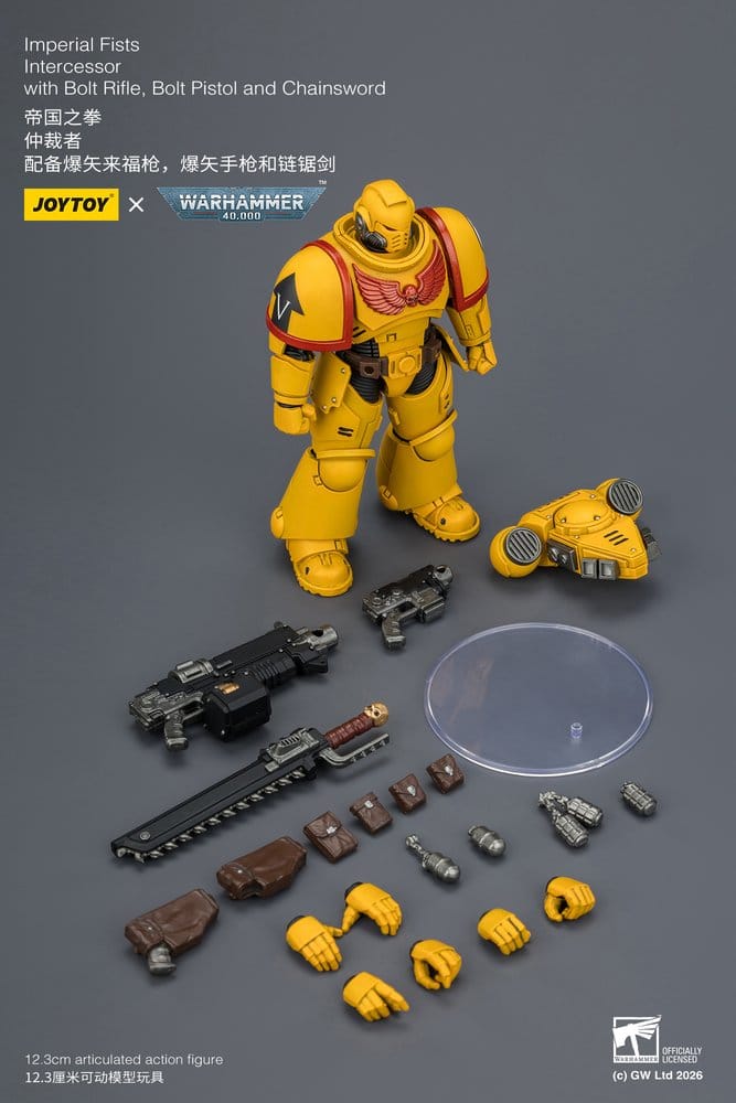 Warhammer 40,000 Actionfigur Imperial Fists Intercessor 12 cm - Preorder - ETA: 10.08.2026