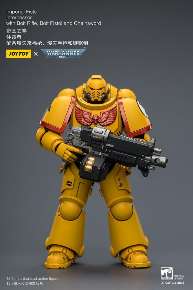 Warhammer 40,000 Actionfigur Imperial Fists Intercessor 12 cm - Preorder - ETA: 10.08.2026