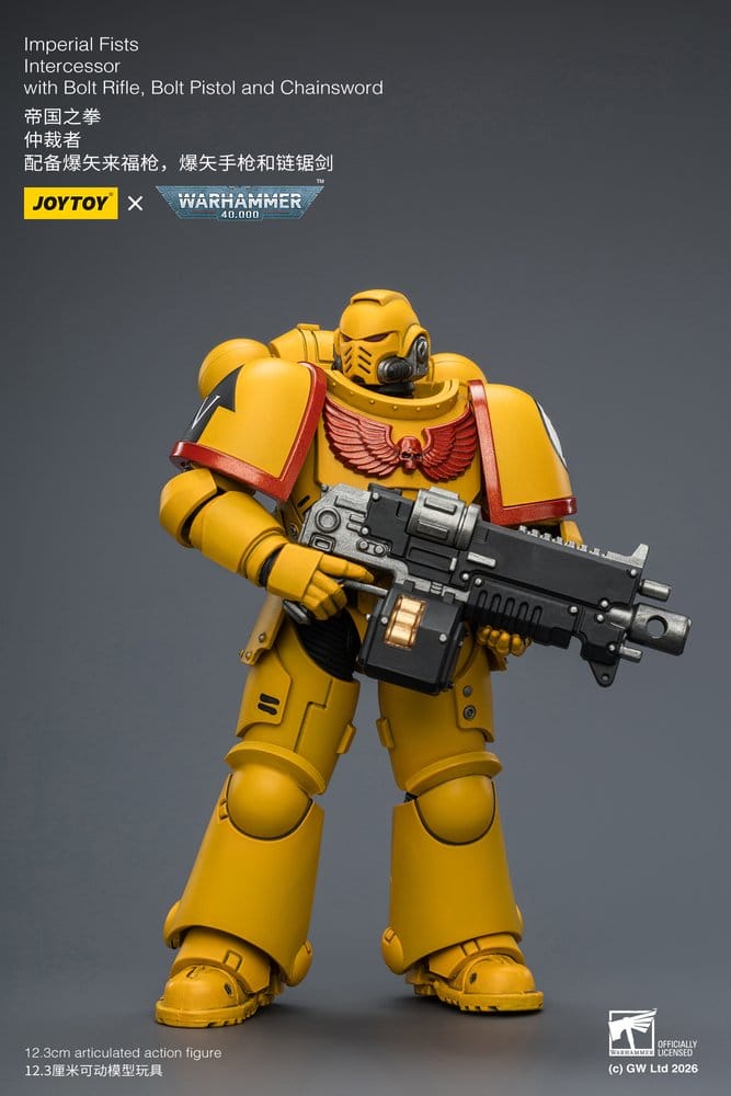 Warhammer 40,000 Actionfigur Imperial Fists Intercessor 12 cm - Preorder - ETA: 10.08.2026