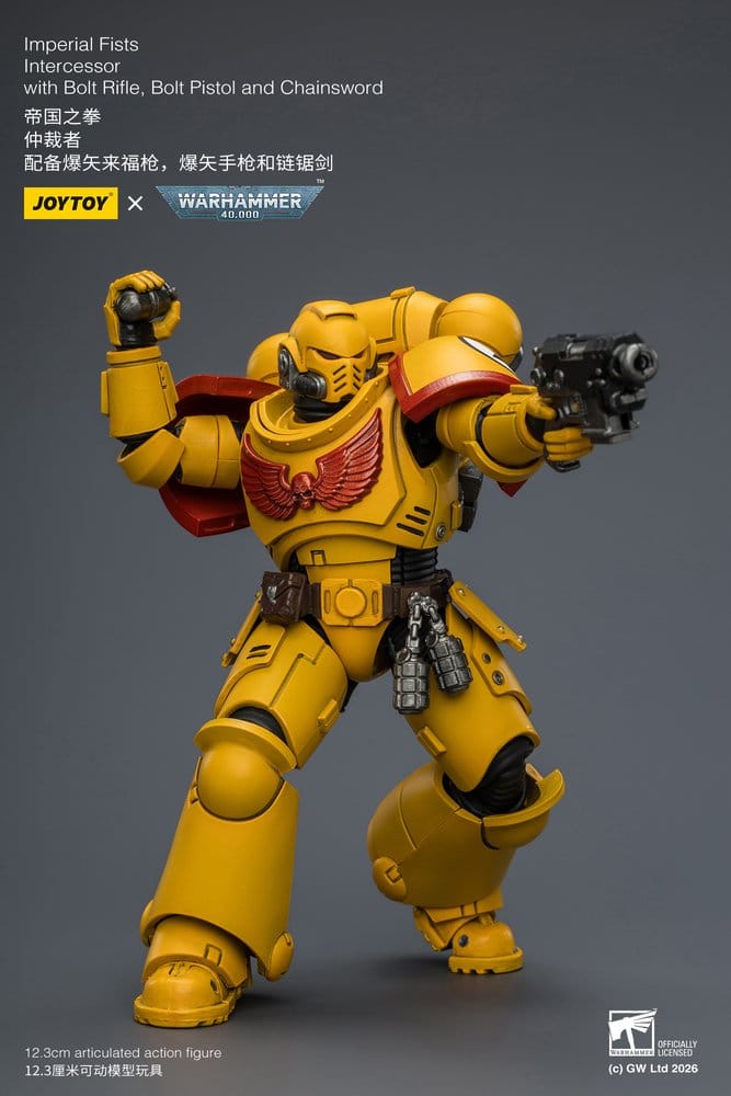 Warhammer 40,000 Actionfigur Imperial Fists Intercessor 12 cm - Preorder - ETA: 10.08.2026