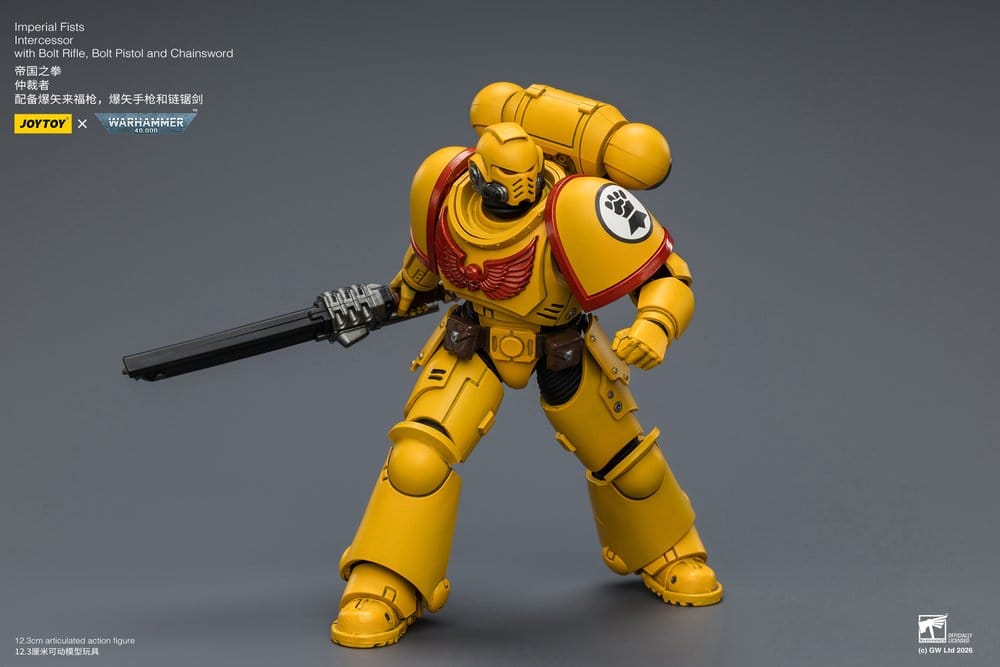 Warhammer 40,000 Actionfigur Imperial Fists Intercessor 12 cm - Preorder - ETA: 10.08.2026