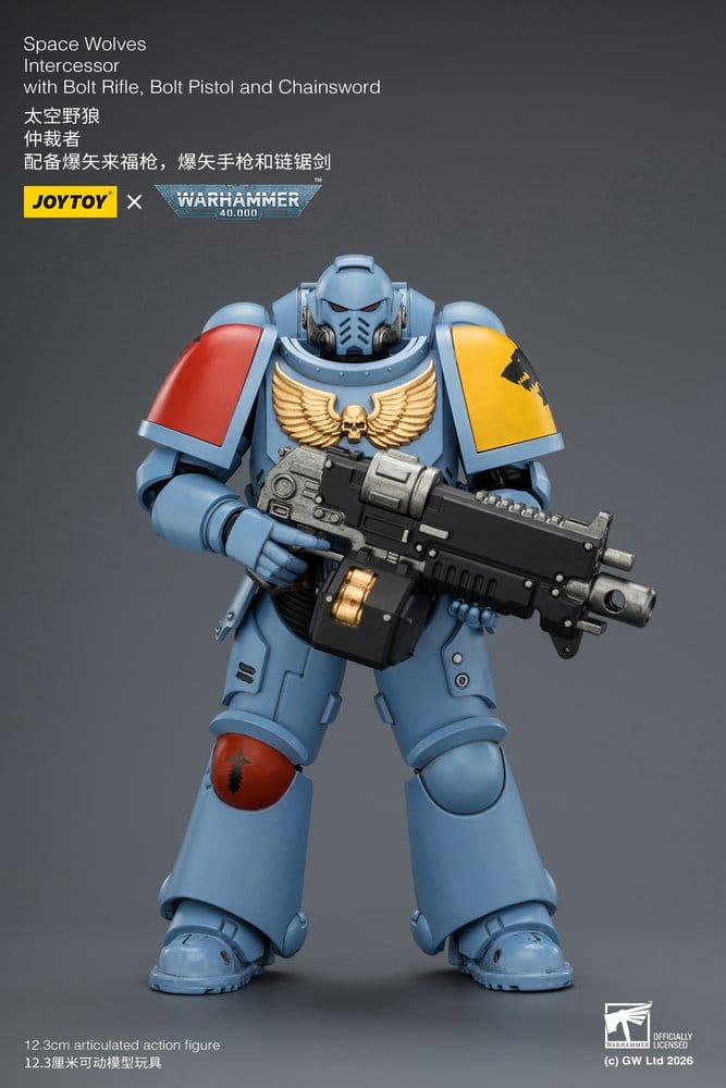 Warhammer 40,000 Actionfigur Space Wolves Intercessor 12 cm - Preorder - ETA: 10.08.2026