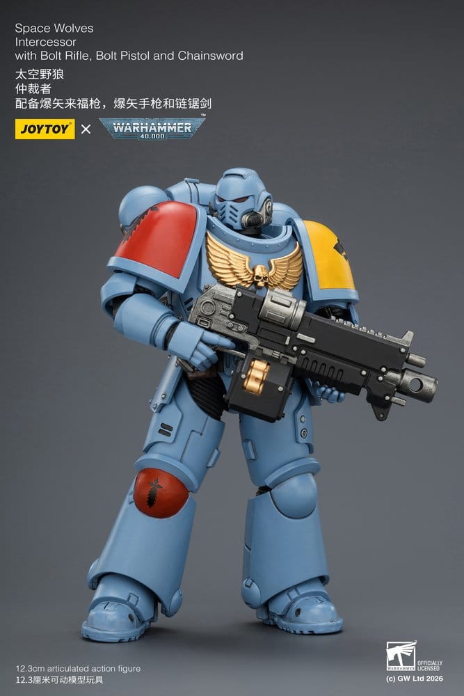 Warhammer 40,000 Actionfigur Space Wolves Intercessor 12 cm - Preorder - ETA: 10.08.2026