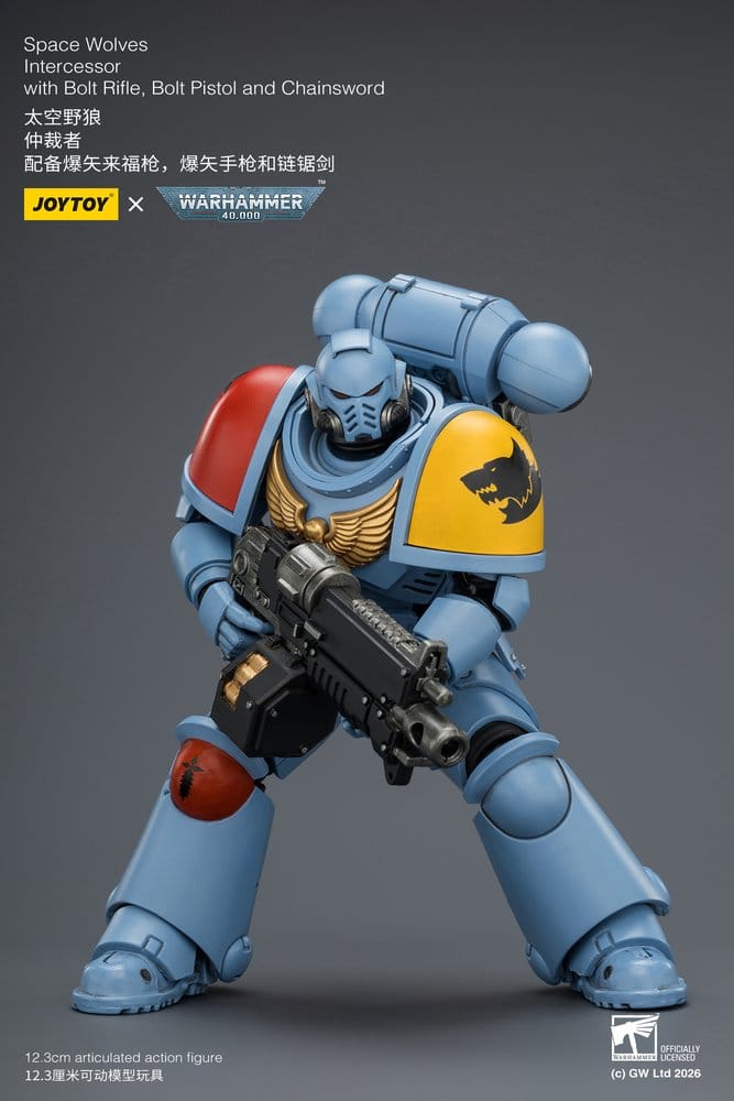 Warhammer 40,000 Actionfigur Space Wolves Intercessor 12 cm - Preorder - ETA: 10.08.2026
