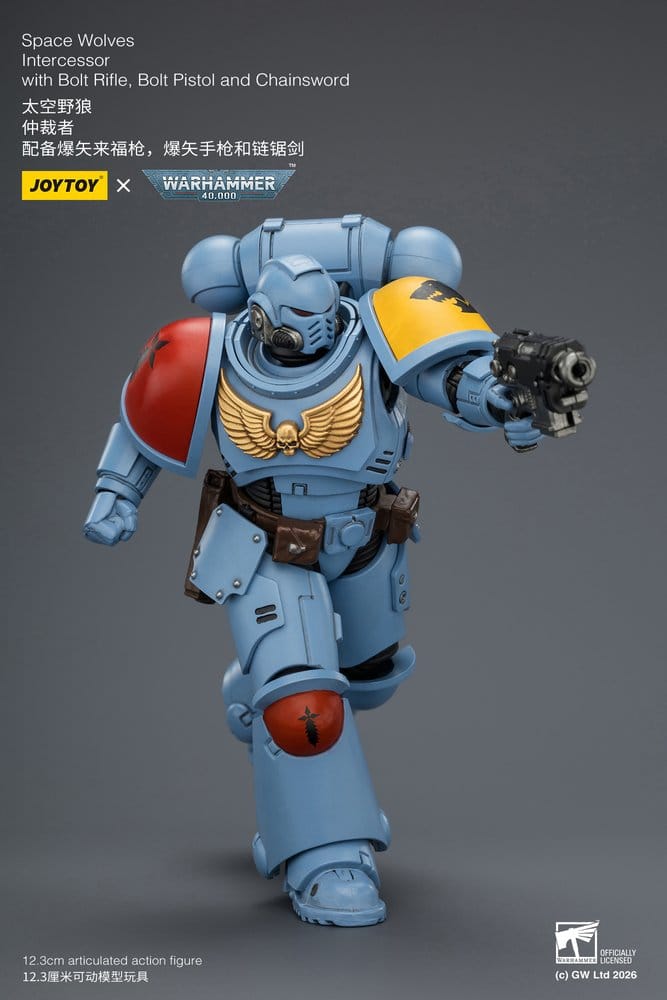 Warhammer 40,000 Actionfigur Space Wolves Intercessor 12 cm - Preorder - ETA: 10.08.2026