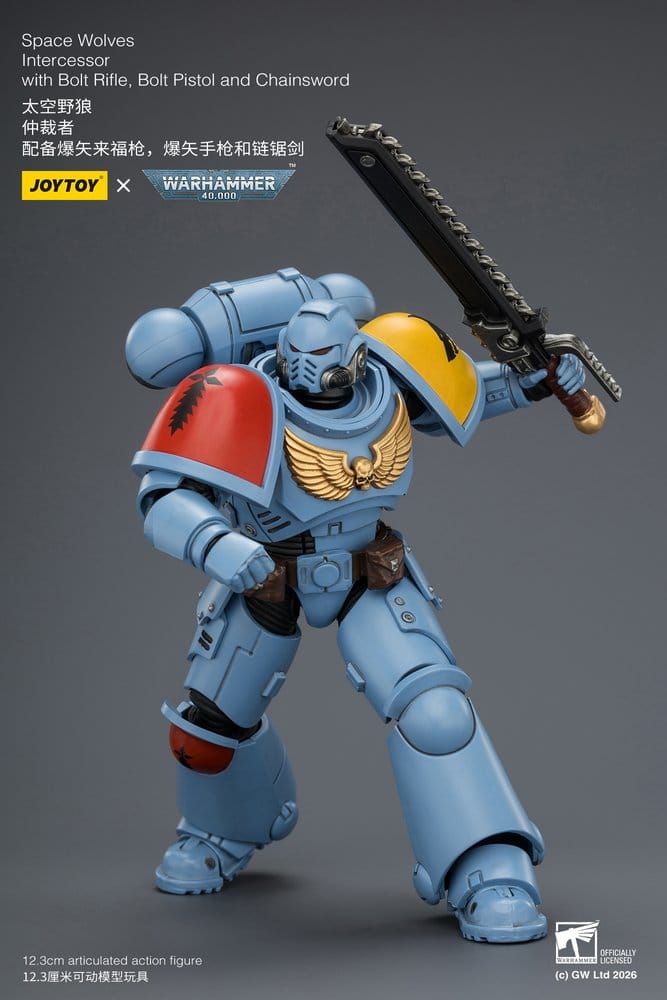 Warhammer 40,000 Actionfigur Space Wolves Intercessor 12 cm - Preorder - ETA: 10.08.2026