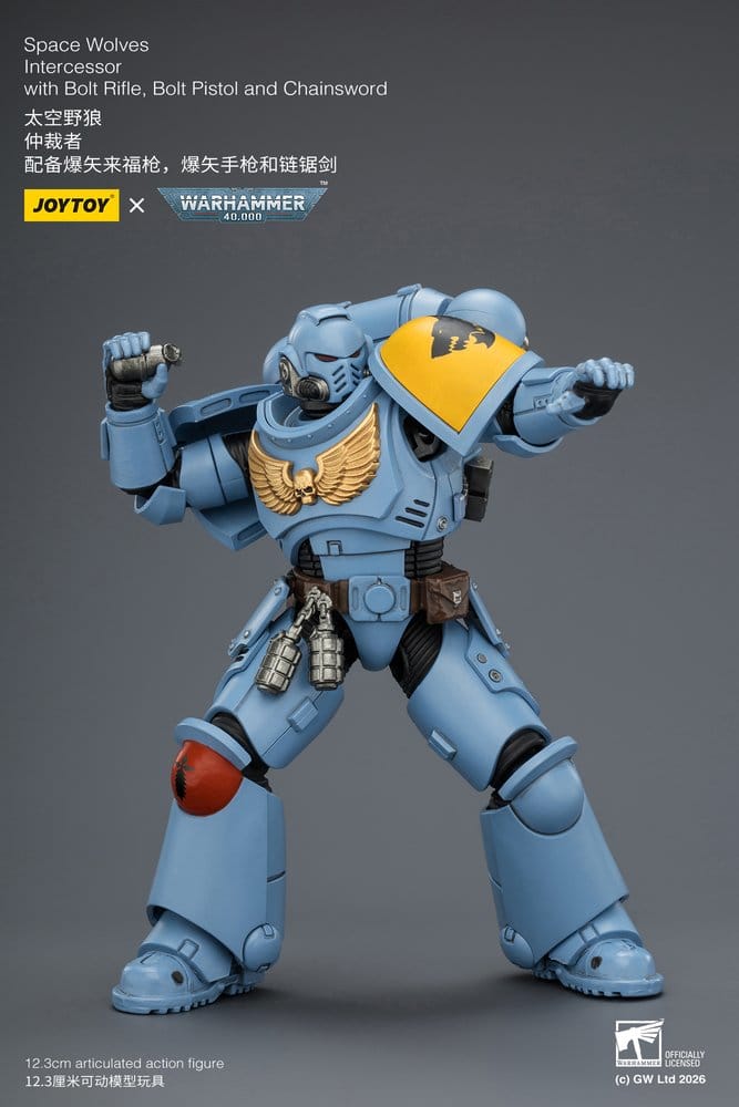 Warhammer 40,000 Actionfigur Space Wolves Intercessor 12 cm - Preorder - ETA: 10.08.2026