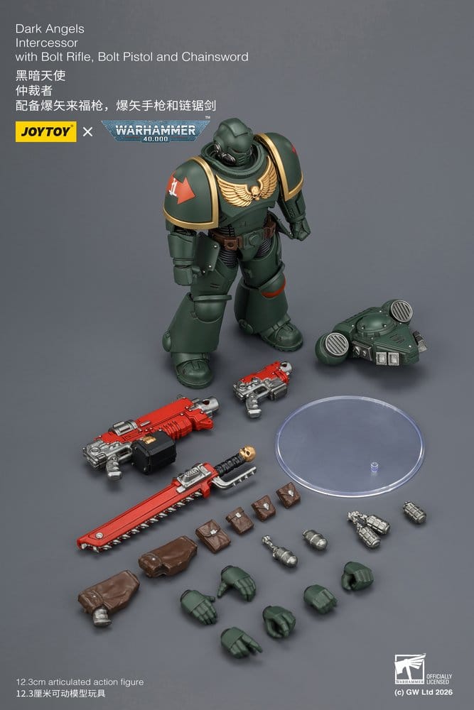 Warhammer 40,000 Actionfigur Dark Angels Intercessor 12 cm - Preorder - ETA: 10.08.2026
