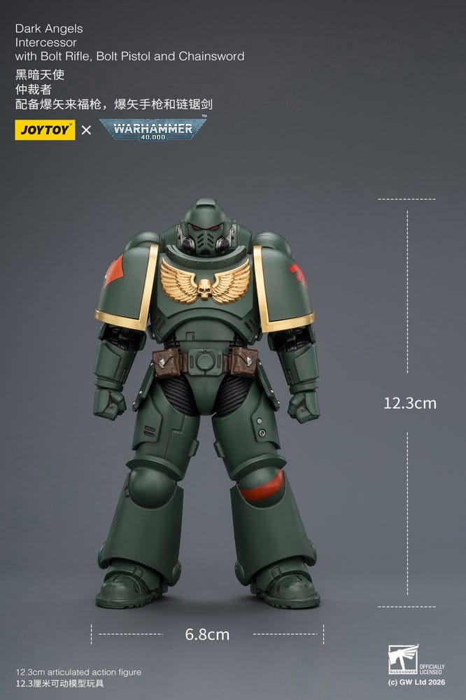 Warhammer 40,000 Actionfigur Dark Angels Intercessor 12 cm - Preorder - ETA: 10.08.2026