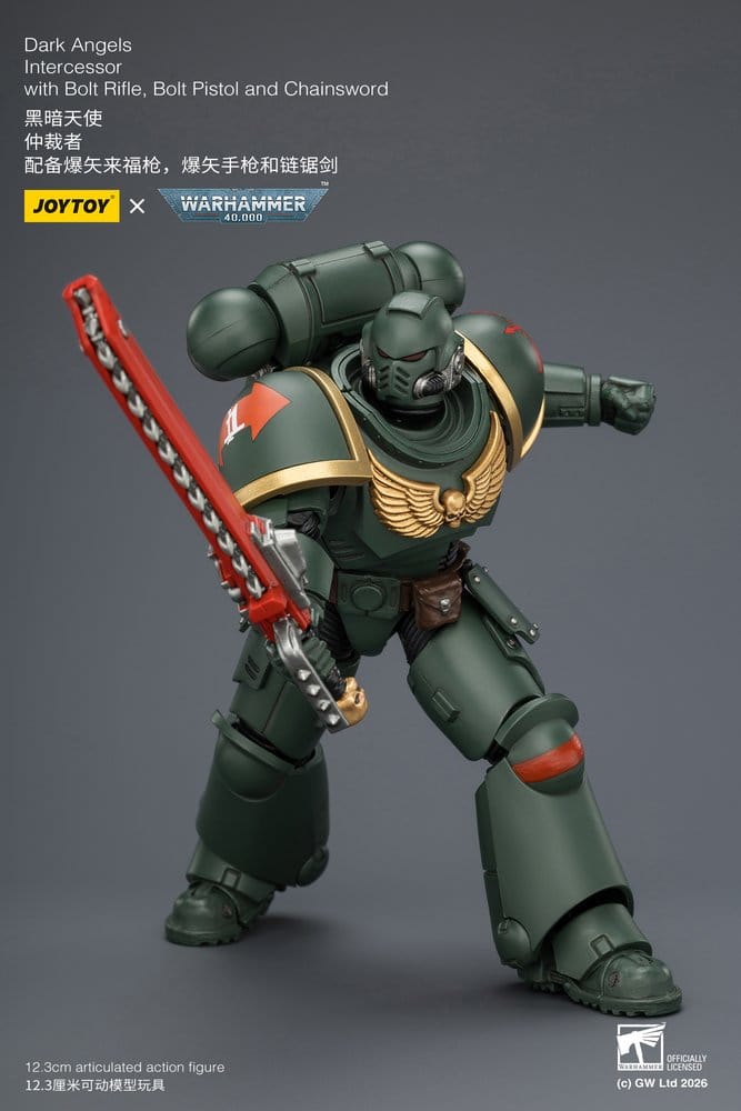 Warhammer 40,000 Actionfigur Dark Angels Intercessor 12 cm - Preorder - ETA: 10.08.2026