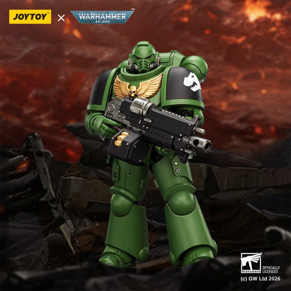 Warhammer 40,000 Actionfigur Salamanders Intercessor 12 cm - Preorder - ETA: 10.08.2026