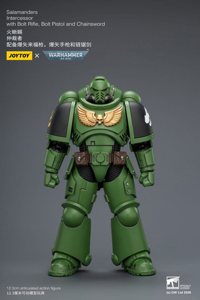 Warhammer 40,000 Actionfigur Salamanders Intercessor 12 cm - Preorder - ETA: 10.08.2026