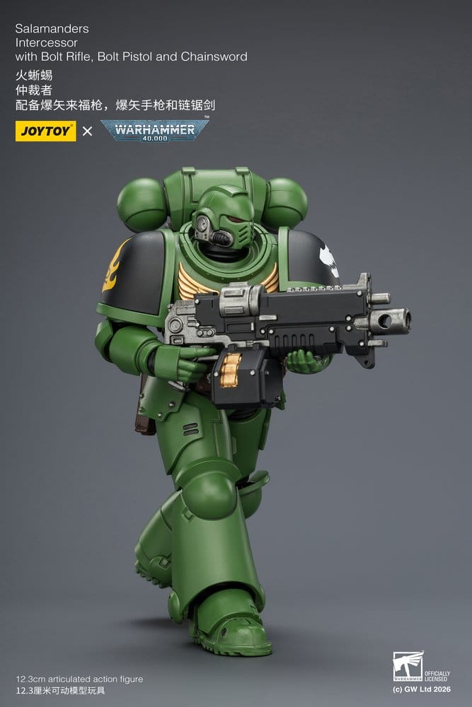Warhammer 40,000 Actionfigur Salamanders Intercessor 12 cm - Preorder - ETA: 10.08.2026