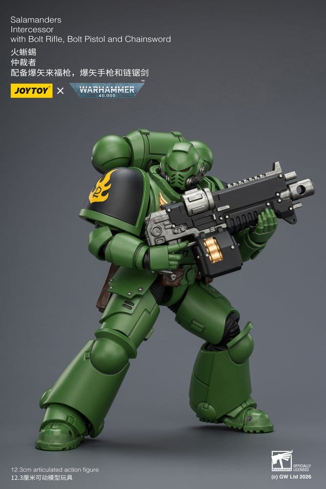 Warhammer 40,000 Actionfigur Salamanders Intercessor 12 cm - Preorder - ETA: 10.08.2026