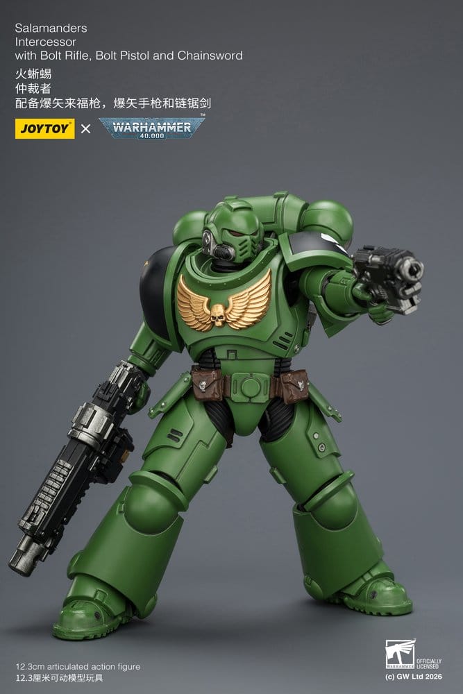 Warhammer 40,000 Actionfigur Salamanders Intercessor 12 cm - Preorder - ETA: 10.08.2026
