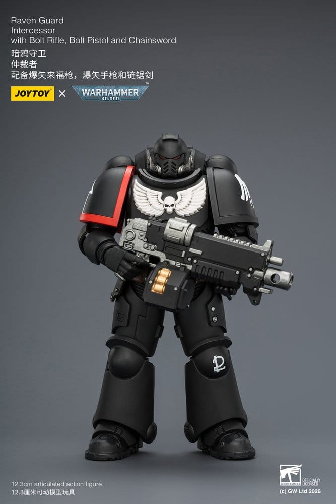 Warhammer 40,000 Actionfigur Raven Guard Intercessor 12 cm - Preorder - ETA: 10.08.2026