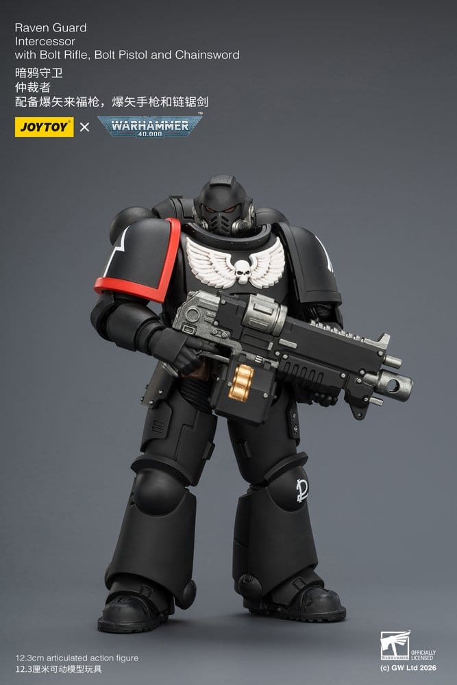 Warhammer 40,000 Actionfigur Raven Guard Intercessor 12 cm - Preorder - ETA: 10.08.2026