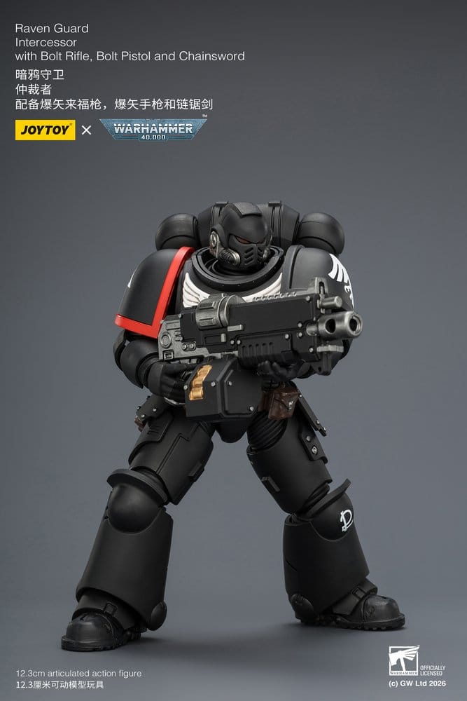 Warhammer 40,000 Actionfigur Raven Guard Intercessor 12 cm - Preorder - ETA: 10.08.2026