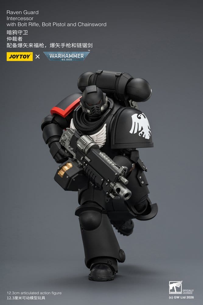 Warhammer 40,000 Actionfigur Raven Guard Intercessor 12 cm - Preorder - ETA: 10.08.2026