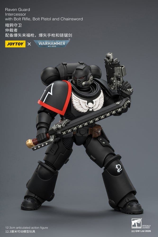 Warhammer 40,000 Actionfigur Raven Guard Intercessor 12 cm - Preorder - ETA: 10.08.2026