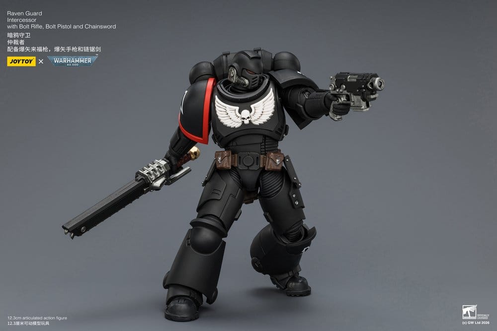 Warhammer 40,000 Actionfigur Raven Guard Intercessor 12 cm - Preorder - ETA: 10.08.2026
