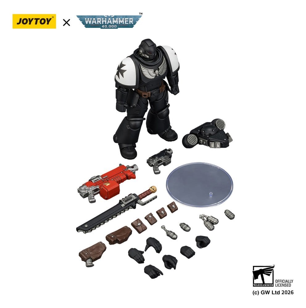 Warhammer 40,000 Actionfigur Black Templars Intercessor 12 cm - Preorder - ETA: 10.08.2026