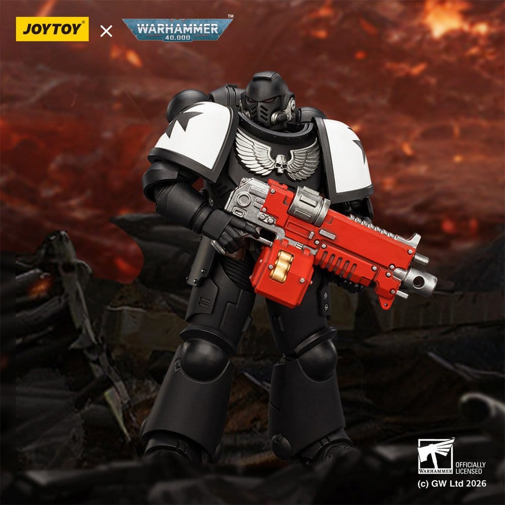 Warhammer 40,000 Actionfigur Black Templars Intercessor 12 cm - Preorder - ETA: 10.08.2026