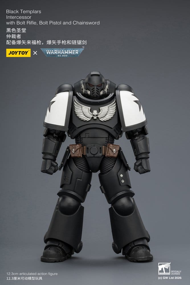 Warhammer 40,000 Actionfigur Black Templars Intercessor 12 cm - Preorder - ETA: 10.08.2026