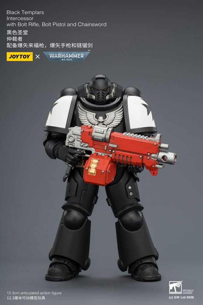 Warhammer 40,000 Actionfigur Black Templars Intercessor 12 cm - Preorder - ETA: 10.08.2026