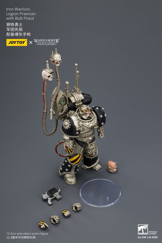 Warhammer The Horus Heresy Actionfigur Iron Warriors Legion Praevian 12 cm - Preorder - ETA: 25.09.2026