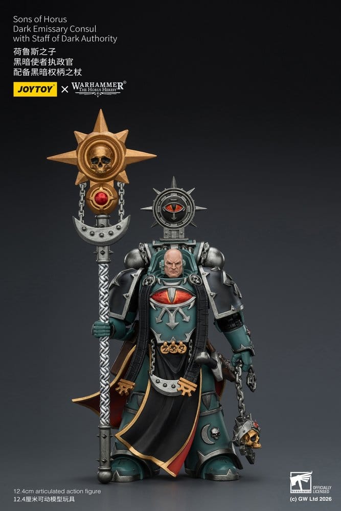 Warhammer The Horus Heresy Actionfigur Sons of Horus Dark Emissary Consul 12 cm - Preorder - ETA: 10.08.2026