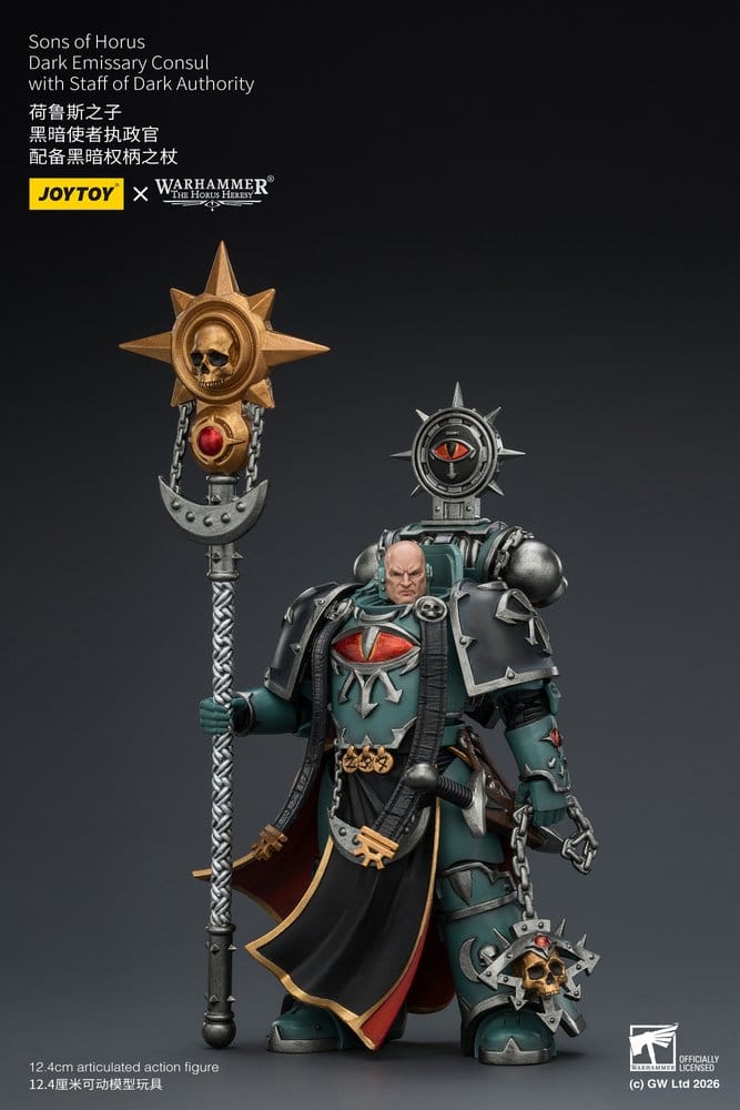 Warhammer The Horus Heresy Actionfigur Sons of Horus Dark Emissary Consul 12 cm - Preorder - ETA: 10.08.2026