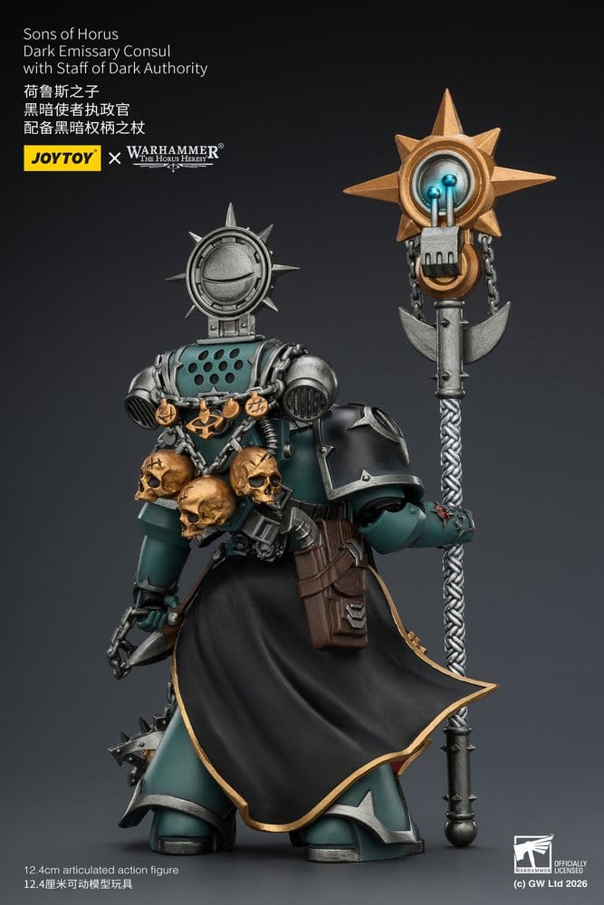 Warhammer The Horus Heresy Actionfigur Sons of Horus Dark Emissary Consul 12 cm - Preorder - ETA: 10.08.2026