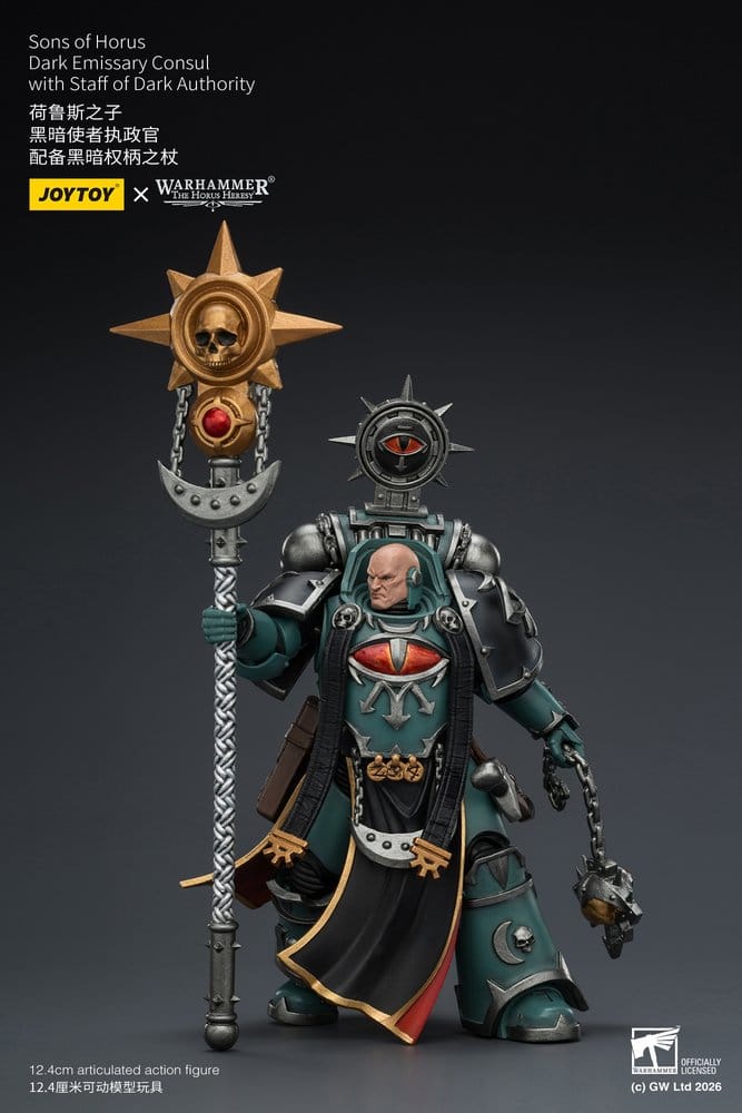 Warhammer The Horus Heresy Actionfigur Sons of Horus Dark Emissary Consul 12 cm - Preorder - ETA: 10.08.2026