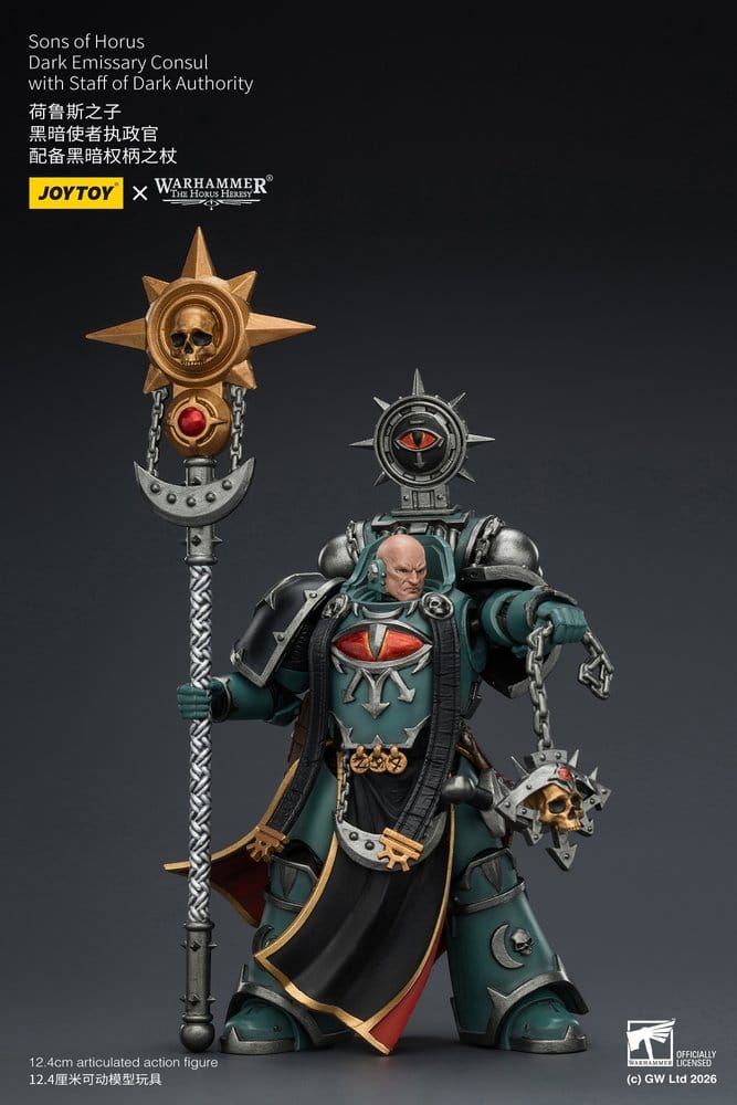 Warhammer The Horus Heresy Actionfigur Sons of Horus Dark Emissary Consul 12 cm - Preorder - ETA: 10.08.2026