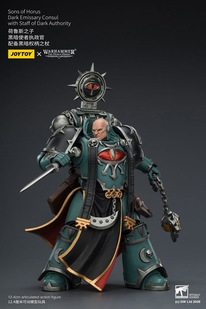 Warhammer The Horus Heresy Actionfigur Sons of Horus Dark Emissary Consul 12 cm - Preorder - ETA: 10.08.2026
