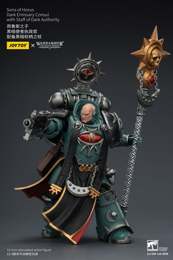 Warhammer The Horus Heresy Actionfigur Sons of Horus Dark Emissary Consul 12 cm - Preorder - ETA: 10.08.2026